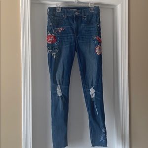 Express Embroidered jeans Size 2 Regular